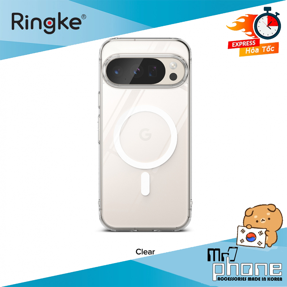 Ốp lưng Ringke Fusion Magnetic cho Pixel 10 / Pixel 10 Pro / Pixel 10 Pro XL