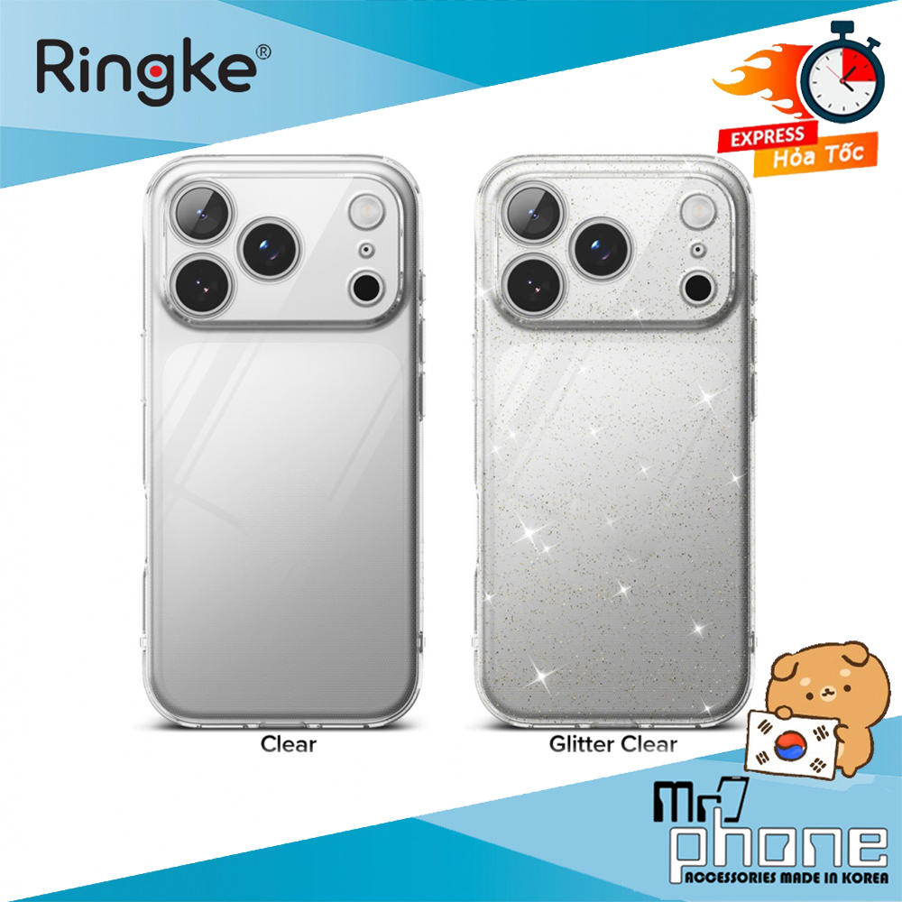 Ốp lưng Ringke Air Hàn Quốc cho iPhone 17 Pro Max / 17 Pro