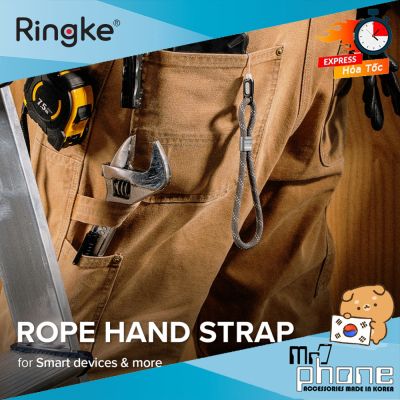 Dây đeo cổ tay Ringke Rope Hand Strap - đầu móc khoá linh động đa năng