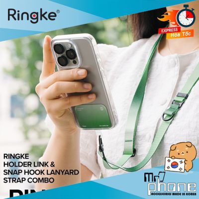 Dây đeo Ringke Holder Link Snap Hook Lanyard Strap - dây đeo cổ dành cho ốp điện thoại thông minh